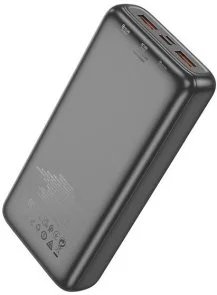 Фото: Батарея універсальна Hoco J121A Fast 20000mAh 22.5W Black № 2 | KTC