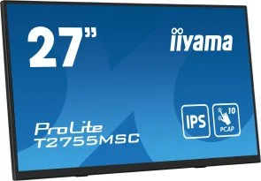 Фото: Монітор iiyama T2755MSC-B1 Black - 27" IPS / 1920×1080 / 60 Гц № 3 | KTC