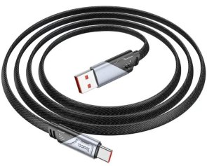 USB кабелі та розгалужувачі Hoco U119 USB AM/Type-C 1.2m Black {6942007605007}