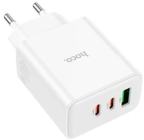 Фото: Зарядний пристрій Hoco C126A Pure 40W White (6931474798725) № 3 | KTC
