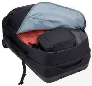 Subterra 2 Wheeled Duffel Black