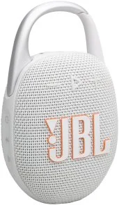 Фото: Портативна колонка JBL Clip 5 White (JBLCLIP5WHT) № 2 | KTC