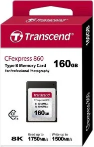 Фото: FLASH пам'ять Transcend CFExpress 860 PCIe Gen3 x2 NVMe 160GB (TS160GCFE860) № 2 | KTC