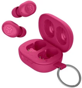 Фото: Навушники JLAB JBuds Mini TWS Pink (IEUEBJBMINIRPNK124) № 3 | KTC