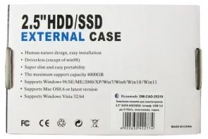 Фото: Кишеня зовнішня Dynamode DM-CAD-25319 Black № 7 | KTC
