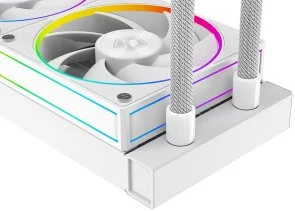 Фото: Система рідинного охолодження ID-COOLING Space LCD SL360 White (SL360 WHITE) № 4 | KTC