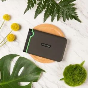 Фото: Зовнішній HDD Transcend StoreJet 25M3C 2TB Iron Gray (TS2TSJ25M3C) № 5 | KTC