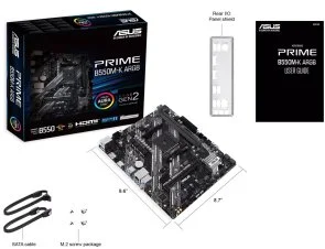 Фото: Материнська плата ASUS PRIME B550M-K ARGB № 4 | KTC