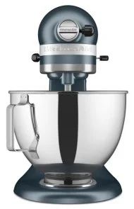 Фото: Планетарний міксер KitchenAid Artisan 4.3L 5KSM95PSE Blue Steel (5KSM95PSEBS) № 3 | KTC