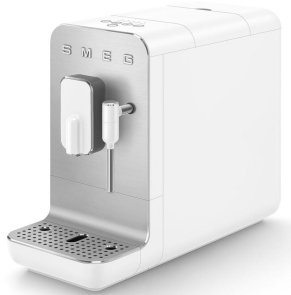 Кавомашина Smeg Coffee Machine With Steam Wand White (BCC12WHMEU)