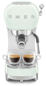 Фото: Ріжкова кавоварка Smeg Retro Style Pastel Green (ECF02PGEU) № 4 | KTC