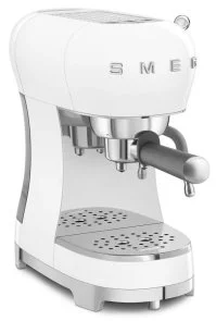 Фото: Ріжкова кавоварка Smeg Retro Style White (ECF02WHEU) № 2 | KTC