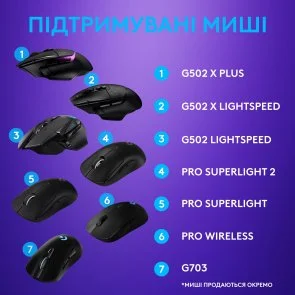 Фото: Килимок Logitech Power Play Gaming (943-000110) № 7 | KTC