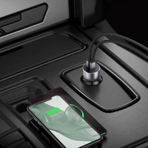 Фото: Автомобільний зарядний пристрій UGREEN CD213 36W Grey (60980) № 4 | KTC
