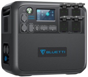 Зарядна станція Bluetti AC200MAX 2200W UK Standard розетки + Перехідники