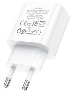 Зарядний пристрій Hoco C76A Pro 30W White (6942007616300)