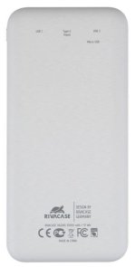 Батарея універсальна Riva Rivapower VA2240 10000mAh White (RIVAPOWER VA2240 (White))