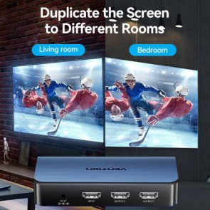 Сплітер Vention HDMI 1x2 v2.0 3D 4K/60hz (AKEL0-EU)