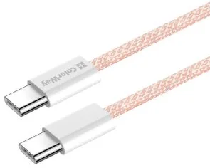 Фото: Кабель ColorWay 3A 60W Type-C / Type-C 1m Pink (CW-CBPDCC061-P) № 3 | KTC