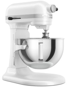 Планетарний міксер KitchenAid Heavy Duty 5.2L - 5KSM55SXX White (5KSM55SXXEWH)