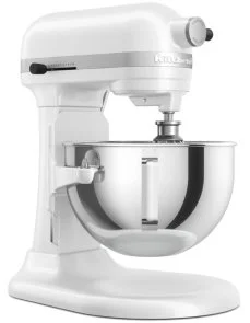 Фото: Планетарний міксер KitchenAid Heavy Duty 5.2L - 5KSM55SXX White (5KSM55SXXEWH) № 3 | KTC