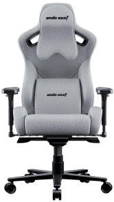 Крісло Anda Seat Kaiser 2 Pro Size XL Grey Linen Fabric (AD12YXL-17-G-F-G01)