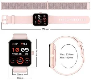 Фото: Смарт годинник Blackview R50 Pink (6931548317524) № 2 | KTC
