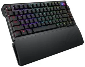 Фото: Клавіатура ASUS ROG Azoth Extreme 81key NX Snow USB/BT/WL Black (90MP03MA-BKUA01) № 2 | KTC