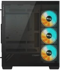 Фото: Корпус Gigabyte C500 Panoramic Stealth Black with window (GB-C500P ST) № 4 | KTC