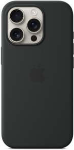 Чохол Apple for iPhone 16 Pro - Silicone Case with MagSafe Black (MYYJ3)