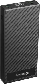 Фото: Батарея універсальна Sandberg 30000mAh 100W Black (420-87) № 2 | KTC