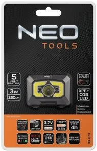 Фото: Ліхтар налобний Neo Tools 99-073 250Lm № 7 | KTC