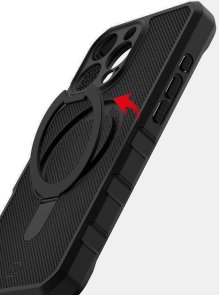 for iPhone 16 Pro - FORCE R NYLON W with MagSafe Black
