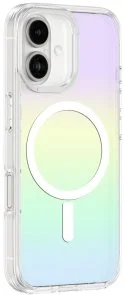 Фото: Чохол AMAZINGthing for iPhone 16 - Minimal Case with MagSafe Iridescent (IP166.1MMINRB) № 2 | KTC