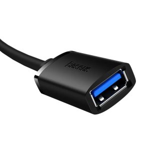 Кабель Baseus AirJoy Series USB 3.0 AM / AF 1.5m Black (B00631103111-02)