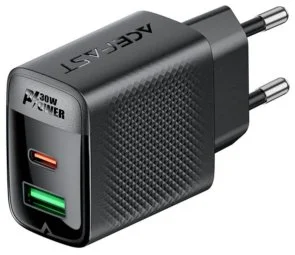 Фото: Зарядний пристрій Acefast A98 PD GaN 30W Black (6974316283263) № 2 | KTC