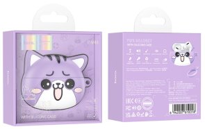 Навушники Hoco EW48 Purple Cat (6942007610018)