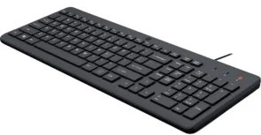 Фото: Клавіатура HP 150 USB Black (664R5AA) № 2 | KTC