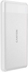 Батарея універсальна Canyon PB-109 10000mAh 20W White (CNE-CPB1009W)