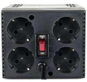Фото: Стабілізатор Powercom TCA-1200 Black № 3 | KTC