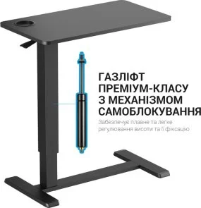 Фото: Стіл комп’ютерний OfficePro ODM366BK № 9 | KTC