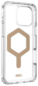 Чохол UAG for Apple iPhone 16 Pro Max - Plyo Magsafe Ice/Gold (114481114381)