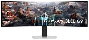 Фото: Монітор Samsung Odyssey OLED G9 G93SC (LS49CG930SIXCI) - 49" OLED / 5120x1440 / 240 Гц / AMD FreeSync Premium Pro / HAS № 2 | KTC