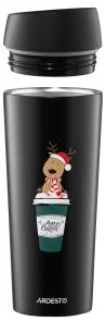 Фото: Термочашка Ardesto Coffee Time Reindeer 450 ml Black (AR2645RN) № 4 | KTC