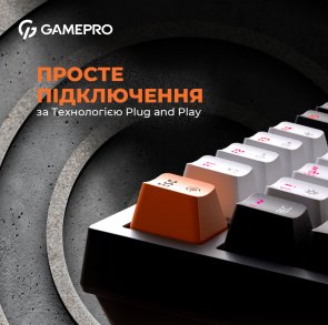  Клавіатура GamePro MK160B RGB USB Black