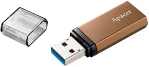 Фото: Флешка USB Apacer AH25C 64GB Classical Bronze (AP64GAH25CJ-1) № 3 | KTC