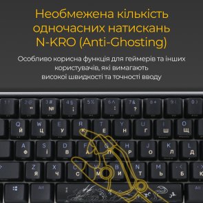 Клавіатура Ducky One 3 Mini Cherry MX Brown RGB ENG/UKR Black (DKON2161ST-BUAPXCLAWSC1)