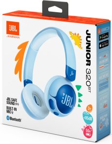 Гарнітура JBL Junior 320BT Blue (JBLJR320BTBLU)