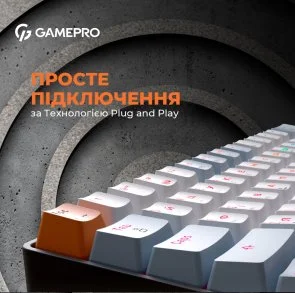 Фото: Клавіатура GamePro MK130R RGB Black № 13 | KTC