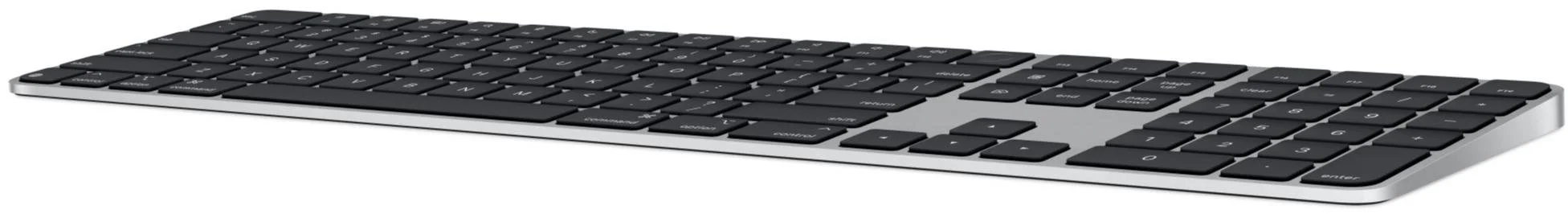 Фото: Клавіатура Apple Magic Keyboard with Touch ID and Numeric Keypad for Mac models with Apple silicon USB-C - Ukrainian Black Keys (MXK83) № 2 | KTC